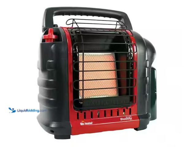 Lot 49-1568925 - Mr. Heater Portable Buddy 9,000 BTU Radiant Propane Indoor/Outdoor Space Heater Model # F232000, Sli...