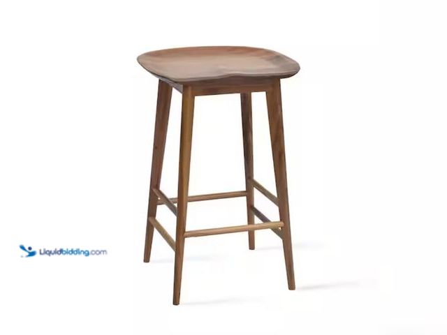 Lot 49-2001002 - Steve Silver Hilton 24 in. Natural Counter Stool, Model # HI600CSN, Unused, Has attachments.   Ref#S...