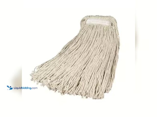 Lot 49-1567591 - Lot of (6) pcs. Rubbermaid Commercial Products #16 Economy Cotton String Mop Head Refill, Model # 21...