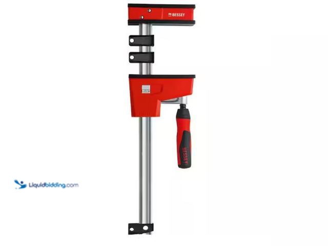 Lot 49-1577475 - BESSEY K-Body Revolution (KRE) 50 in. Capacity Parallel Clamp with Composite Plastic Handle and 3-3/...