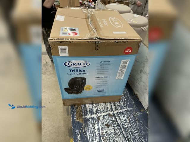 Lot 49-5512655 - Graco TriRide 3-in-1 Convertible Car Seat - Kipling: Forward or Rear Facing. Model # 047406190867, u...