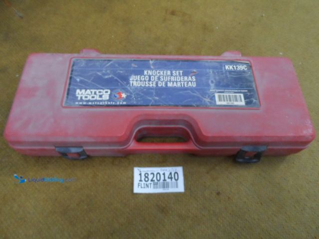 Lot 49-1820139 - 1 Matco KK139C Knocker Set Matco Tools Knocker Set Used In Fair Condition, Has Some Ware And Tear, I...