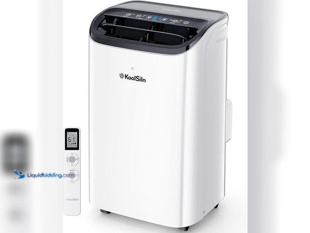 Lot 49-3462991 - 14,000 BTU Portable Air Conditioner Cools Up to 700 Sq.Ft, Auto-Evaporation Low Noise Portable AC Un...