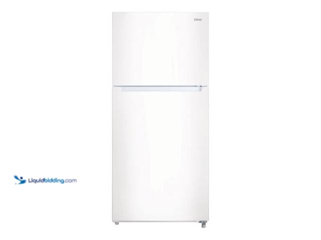 Lot 49-3565074 - Vissani
18.1 cu. ft. Top Freezer Refrigerator with Adjustable Glass Shelving in White, Garage Ready...
