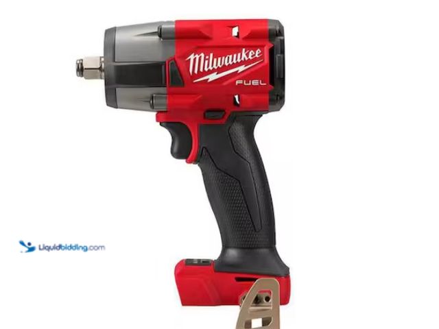 Lot 49-1547707 - Milwaukee M18 FUEL Gen-2 18V Lithium-Ion Brushless Cordless Mid Torque 1/2 in. Impact Wrench w/Frict...