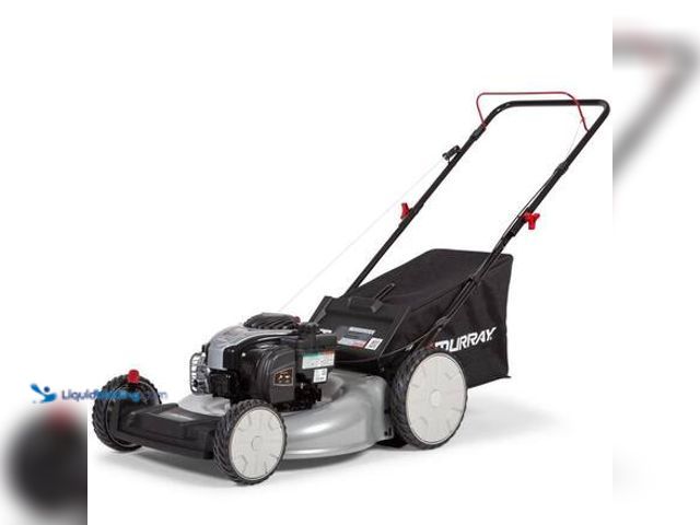 Lot 49-5546325 - Murray 21 in. 140 cc Briggs and Stratton Walk Behind Gas Push Lawn Mower with Height Adjustment and ...