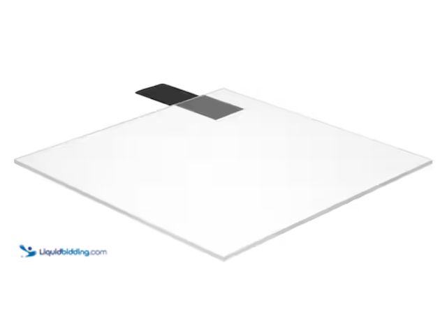 Lot 49-2000332 - Falken Design 24 in. x 24 in. x 1/2 in. Thick Acrylic Clear Sheet, Model # Falken Design ACRYLIC-CL-...