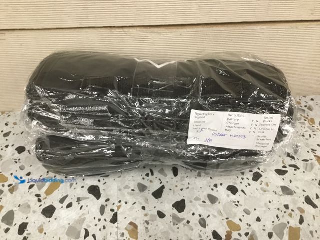 Lot 49-3514440 - Lot of 2. Black Fleece Matterhorn Fit Blanket. Unused