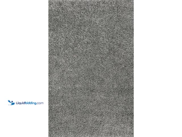 Lot 49-5437791 - JONATHAN Y Mercer Shag Plush Charcoal 5 ft. x 8 ft. Area Rug. [Model # MCR106B-5] Unused