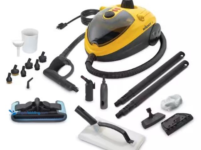 Lot 49-3631134 - Wagner 915e Multi-Purpose On-Demand Steam Corded Cleaner and Wallpaper Remover, Model # 2494184, Sli...