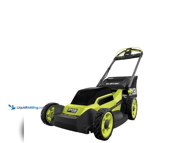 Lot 49-5416452 - RYOBI 40V HP Brushless 20 in. Cordless Electric Battery Walk Behind Self-Propelled Lawn Mower. [Mode...