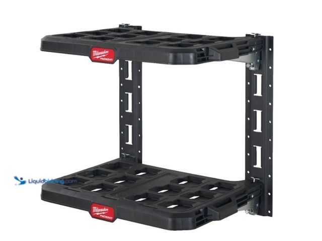 Lot 49-5574239 - Milwaukee Accessories 4932472127 Packout Racking System Kit - Packout racking system. Model # 493247...