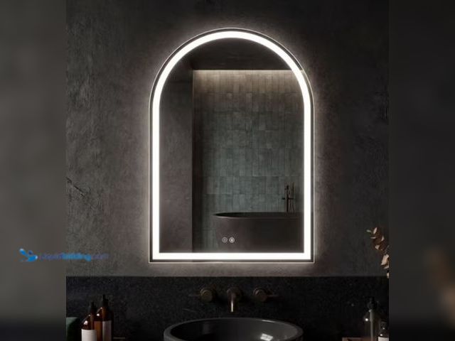 Lot 49-2026292 - Gianna 20"x28" Smart LED Bathroom Mirror with Anti-Fog, Dimmable Front and Backlit Lighting, 3 Color...