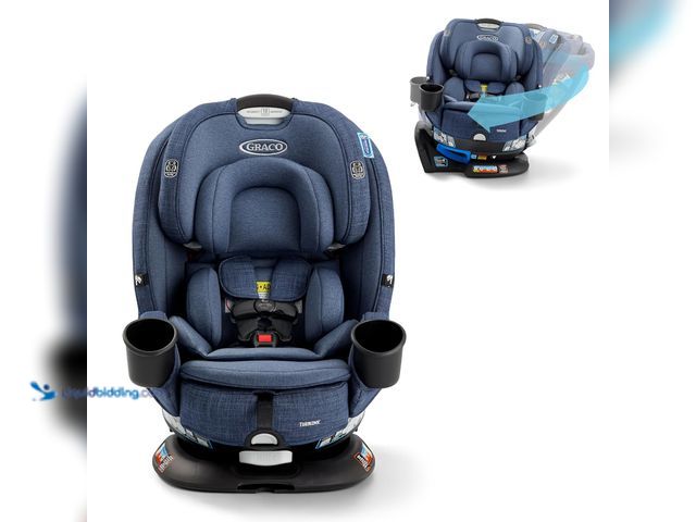 Lot 49-3527672 - Graco Turn2Me 3-in-1 Rotating Convertible Car Seat, Brighton, Rear-Facing Rotation, Forward-Facing M...