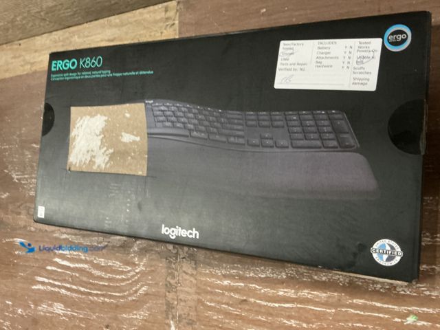 Lot 49-5487602 - Logitech ERGO K860 (unable to test) Unused