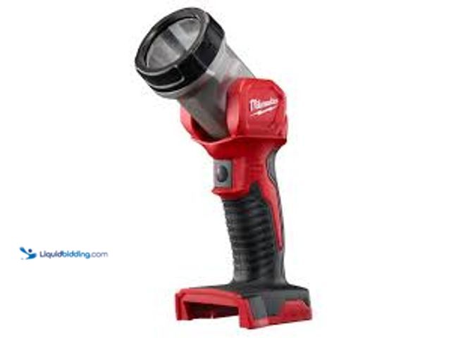 Lot 49-5476454 - Milwaukee M18 18-Volt Lithium-Ion Cordless 100 Lumens LED Flashlight (Tool-Only). Model # 2735-20. U...