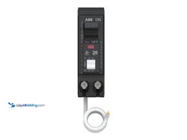 Lot 49-5407228 - ABB 20 Amp 1 in. Single Pole Combination Arc Fault Circuit Breaker (THQL1120AF2A). Model # THQL1120A...