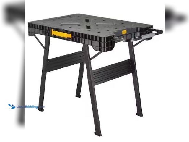 Lot 49-1517747 - DEWALT
33 in. H Plastic Folding Portable Sawhorse Workbench, Model # DWST11556, Unused   Ref#HDSR-0...