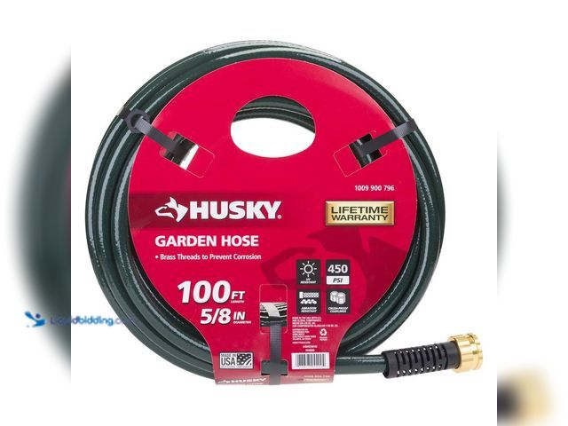 Lot 49-5413763 - Husky
5/8 in. x 100 ft. Heavy-Duty Hose NEW