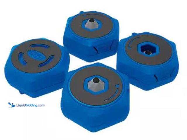 Lot 49-1569740 - Lot of (2) Kreg Multi-Purpose Project Blocks (4-pack), Model # KFS-PUCK, Unused, Shipping damage, 1 ...