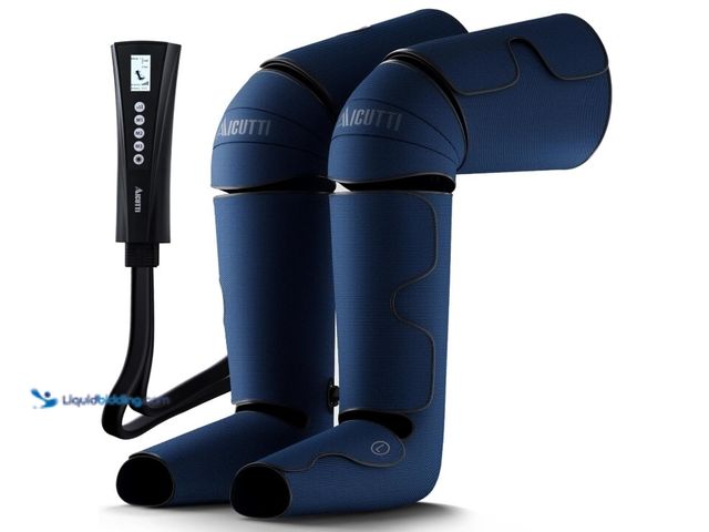 Lot 49-3431468 - AICUTTI Air Compression Leg Massager with Heat for Foot, Calf, Knee & Thigh - Gifts for Christmas, M...