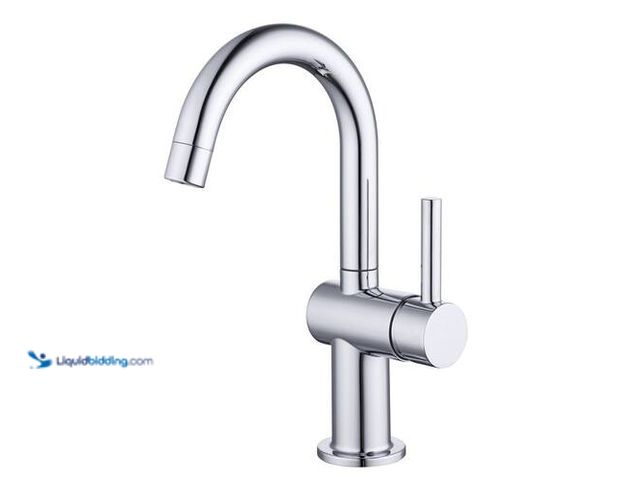 Lot 49-3616865 - Glacier Bay Dorind Single Hole Single-Handle Deck Mount High-Arc Bathroom Faucet - Unused SKU # 1008...