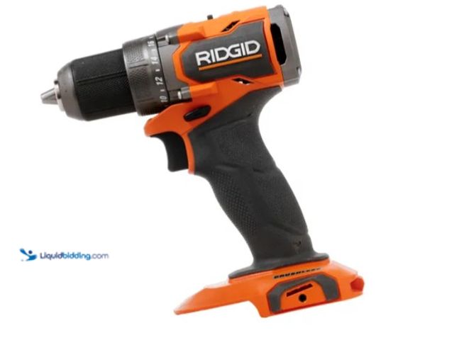 Lot 49-5574014 - RIDGID
18V SubCompact Brushless Cordless 1/2 in. Drill/Driver (Tool Only). Model # R87012B. Unused ...