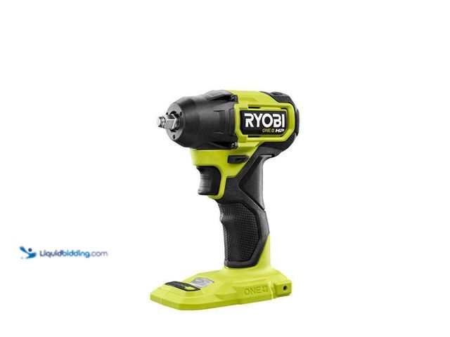 Lot 49-5552730 - RYOBI
ONE+ HP 18V Brushless Cordless Compact 3/8 in. Impact Wrench (Tool Only). Model # PSBIW01B. U...