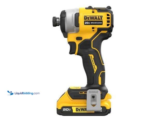 Lot 49-5559293 - DEWALT Atomic 20V Max Lithium-Ion Brushless Cordless Compact 1/4 in. Impact Driver. Model # DCF809D1...