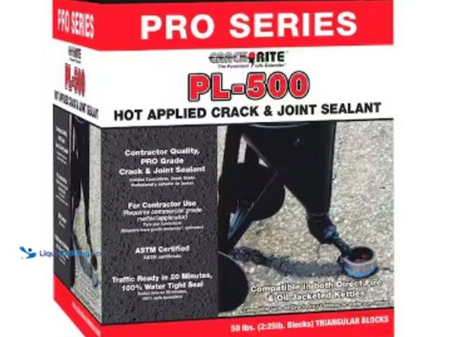 Lot 49-2025615 - Crack-Rite 50 lb. PL-500 Hot Pour Direct Fire Joint Sealant, Model # 2120, MSRP $66.98, Unused.  Ref...