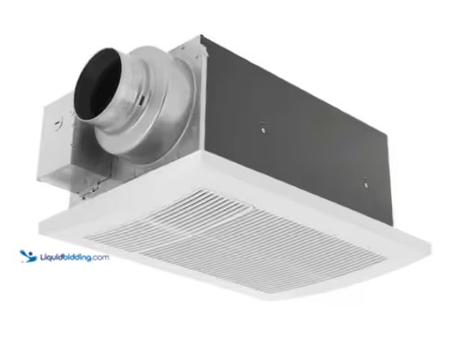 Lot 49-1550337 - Panasonic Whisper Cozy DC 80/110 CFM Pick-A-Flow Ceiling Bathroom Exhaust Fan/Heater with Flex-Z-Fas...