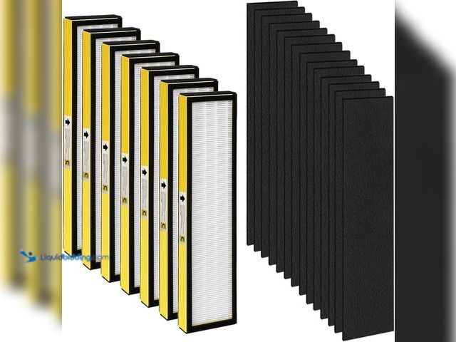 Lot 49-5437674 - 7Pack FLT5000 replacment Filter C- flt5000 Filter is Combined by HEPA Activated Carbon，Compatible wi...