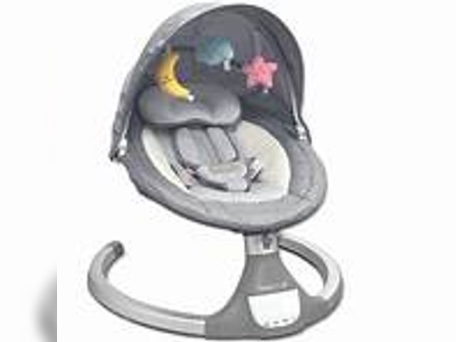 Lot 49-1572189 - Jool Nova Baby Swing Updated Version in Grey Model #9994256, Unused  Ref#AmaBlue0114