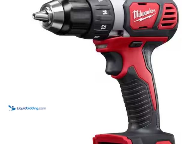 Lot 49-3614034 - Milwaukee M18 18V Lithium-Ion Cordless 1/2 in. Drill Driver (Tool-Only), Model # 2606-20, Used, Scuf...