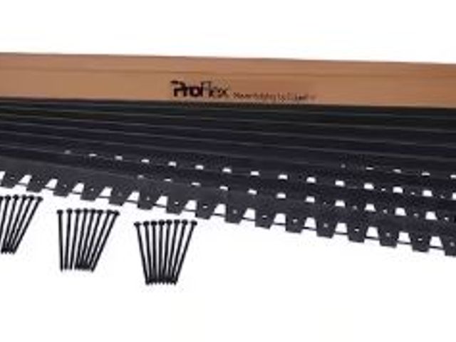 Lot 49-5396734 - ProFlex 48 ft. Paver Edging Project Kit in Black. Model # 1260HD-48C. Unused.