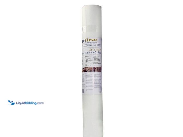 Lot 49-2024423 - Saint-Gobain ADFORS FibaFuse 36 in. x 150 ft. Paperless Drywall and Plaster Repair Fabric. Model # F...
