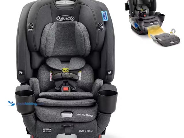 Lot 49-1625201 - Graco 4Ever DLX Grad 5-in-1 Car Seat, Harrison, Model# 2215747, Unused. (NOTE: Manufacture date: 03/...