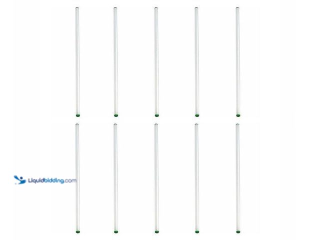 Lot 49-5476339 - Philips
40-Watt 4 ft. Linear T12 ALTO Fluorescent Tube Light Bulb Daylight Deluxe (6500K) (10-Pack)...