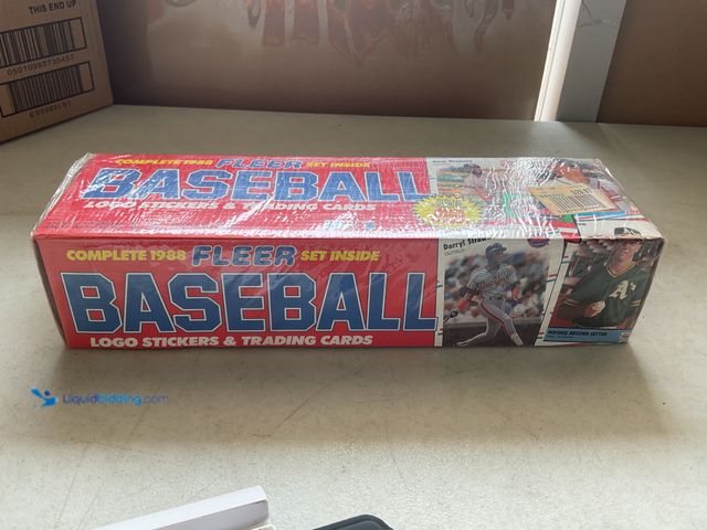 Lot 49-3609259 - Other FACTORY SEALED 1988 FLEER BASEBALL COMPLETE 660 CARD SET INCLUDING CAL RIPKEN JR AND NOLAN RYA...