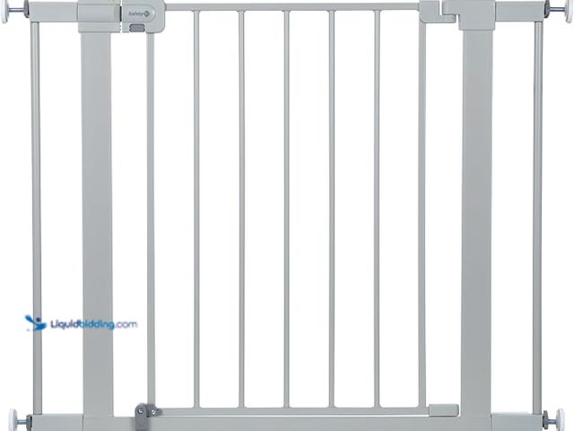 Lot 49-2001442 - Safety 1st Walk Through Baby Gate with Door, Adjustable Pressure Mount Lift, Dog Gates, Fits 29"-38"...