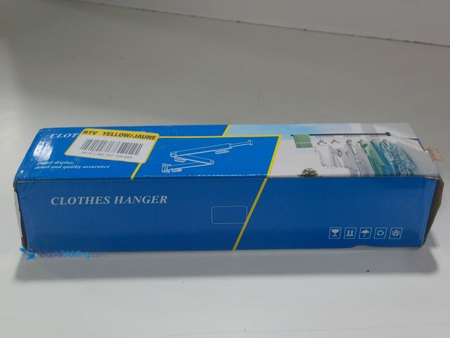 Lot 49-2024237 - 47.3 in. x 3.5 in. White Aluminum Foldable Drying Racks. Model # HG-WMT6346-530. MSRP $39. Unused, u...