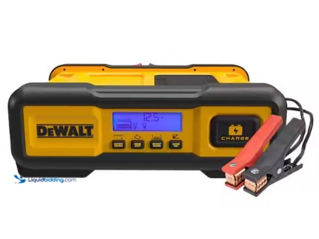 Lot 49-3615723 - DEWALT 100-Amp Car Battery Charger/ Car Battery Maintainer - DXAEC100, Model # DXAEC100, Slightly us...