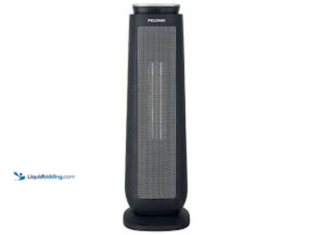 Lot 49-5483344 - Pelonis 1500-Watt 23 in. Digital Tower Indoor Ceramic Heater Quiet Operation w/ Safety Overheat Prot...