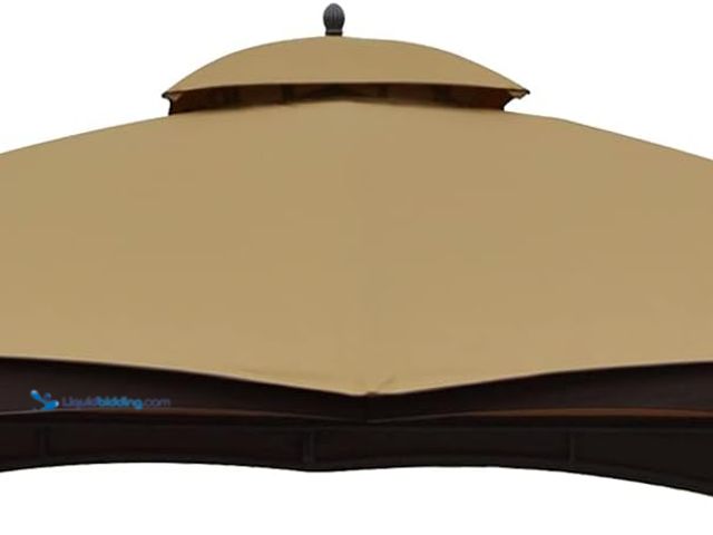 Lot 49-5553072 - ABCCANOPY Gazebo Replacement Canopy for #GF-12S004B-1, Beige MODEL: B07H7GJMST UNUSED.