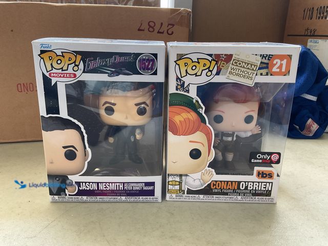 Lot 49-5350488 - Other LOT OF 2 FUNKO POP FIGURES NEW IN BOXES INCLUDING JASON NESMITH #1527 AND CONAN O’BRIEN #21