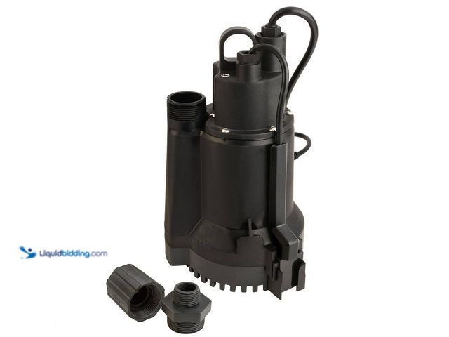 Lot 49-5552868 - Everbilt
1/3 HP Automatic Utility Pump. Model # EBAU33. Used slightly. Powers on