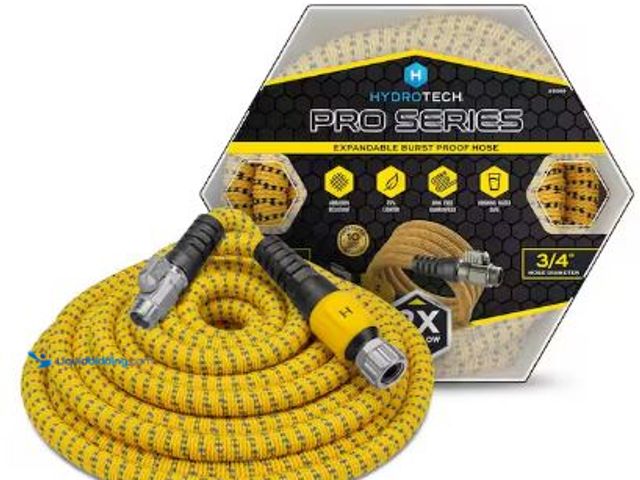 Lot 49-1517158 - Hydrotech
Pro Series 3/4 in. Diameter x 100 ft. Expandable Garden Water Hose, Model # 5560C3, Unuse...