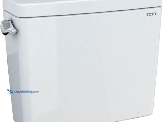 Lot 49-5433656 - TOTO Drake 1.28 GPF Toilet Tank with WASHLET+ Auto Flush Compatibility, Cotton White - ST776EA#01. I...