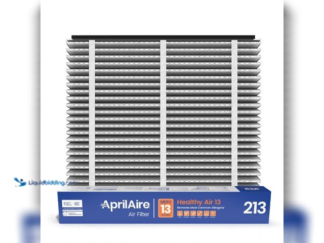 Lot 49-3513467 - AprilAire 213 Replacement Filter for AprilAire Whole House Air Purifiers - MERV 13, Healthy Home All...