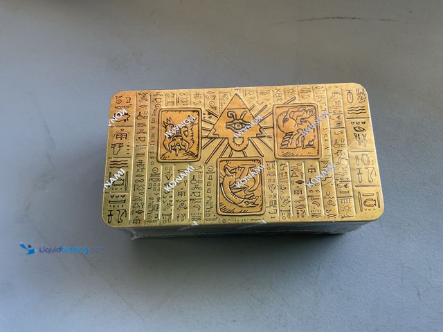 Lot 49-1977921 - Other WOW AN AMAZING FACTORY SEALED KONAMI YU-GI-OH TIN OF THE PHARAOS GODS AN AMAZING SEALED PRODUC...